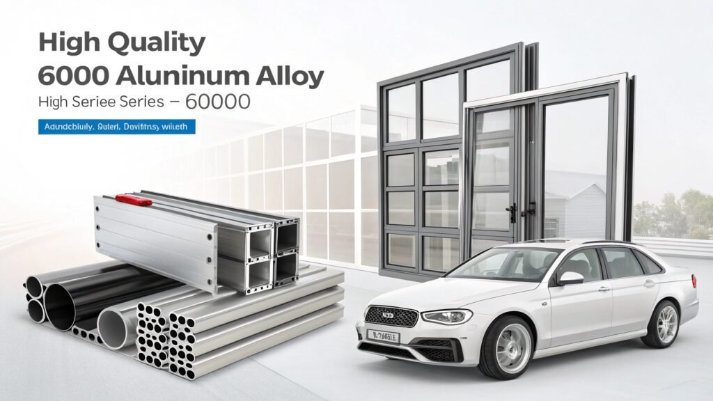 alt with keywords: various forged and machined parts made from 6000 series aluminum, showcasing its versatility